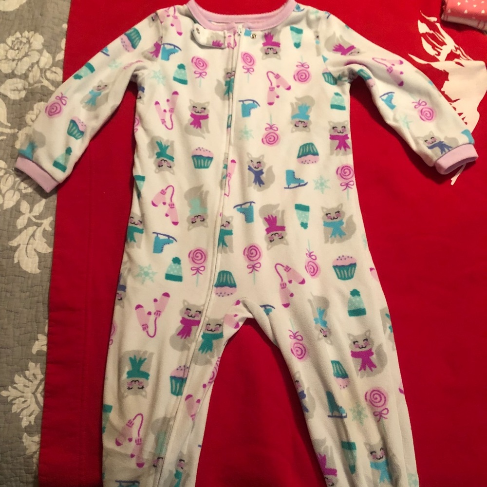 Carter’s - Kittens & Mittens Footie PJs